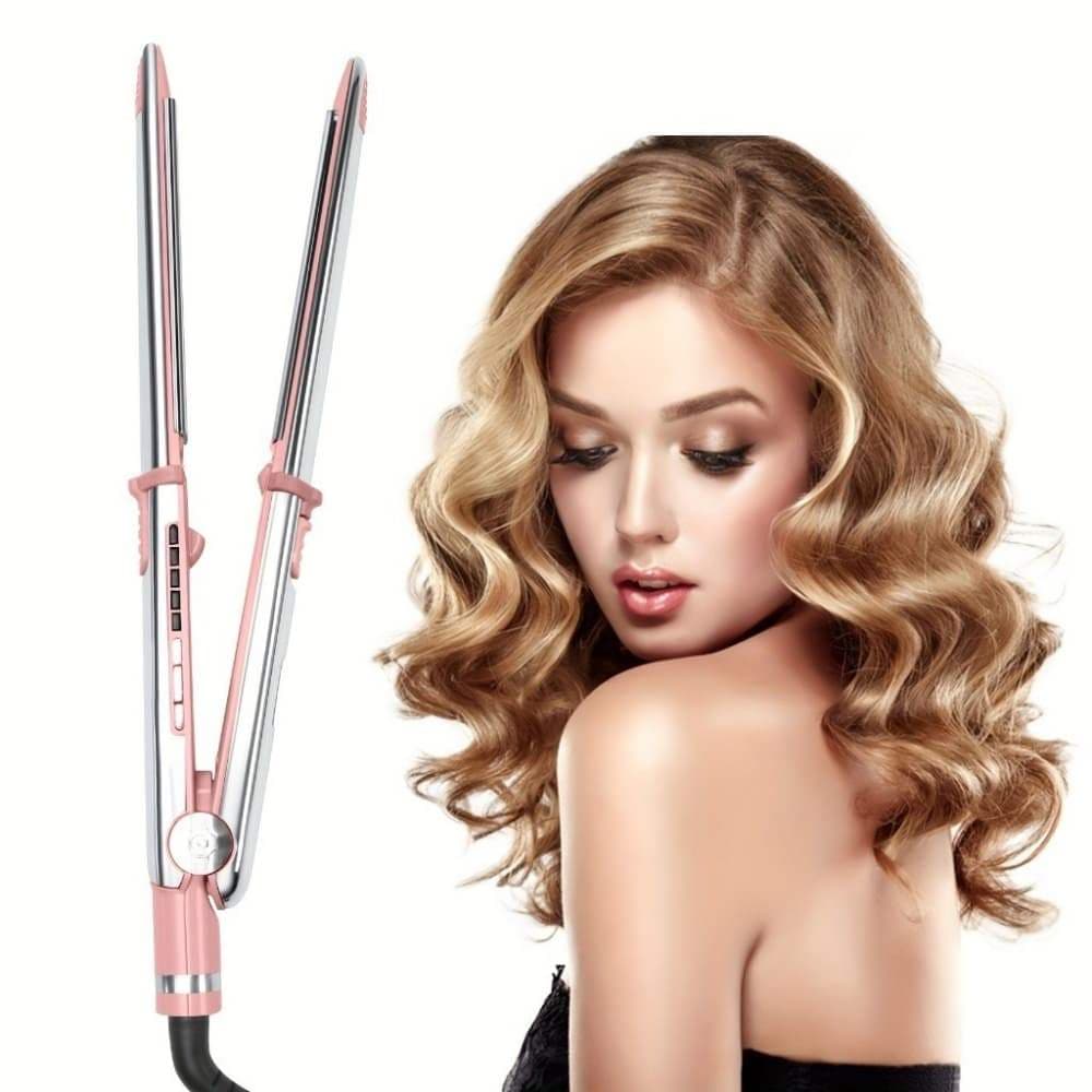 Prancha Alisadora Profissional Nano Titanium, Temperatura Máxima 465°F Bivolt para Salão e Uso Doméstico