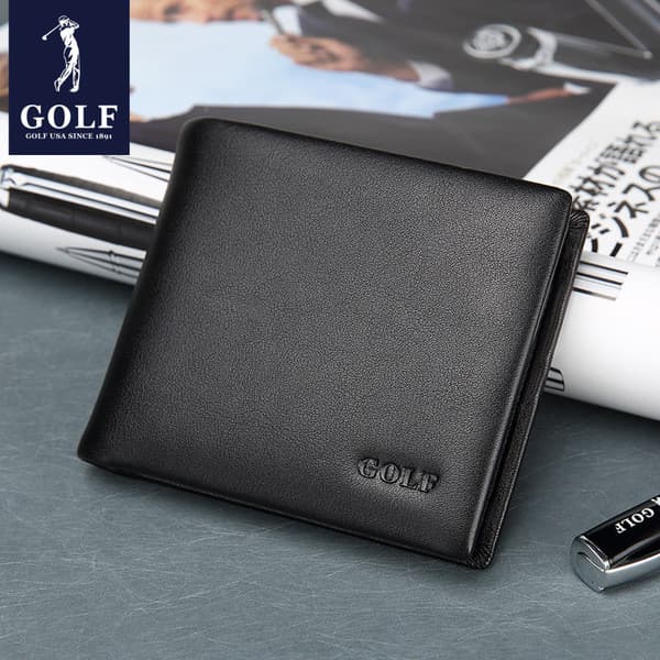 | carteira masculina original | carteira masculina pequena 【carteira masculina couro】 ❄Carteira GOLF/GOLF masculina de c