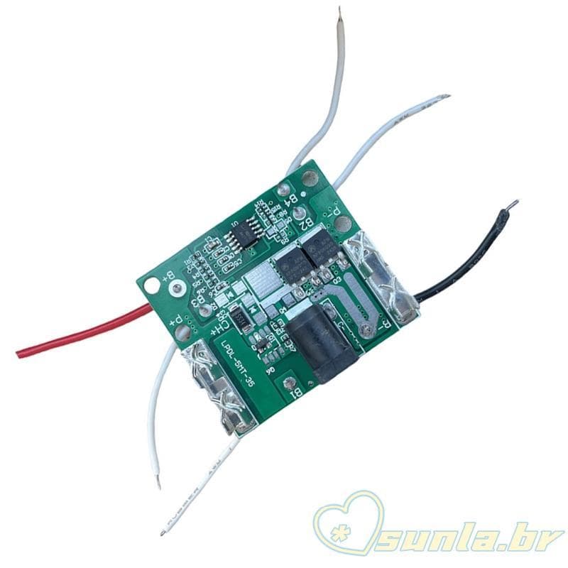 Placa Proteção Carregamento SUNL Para Fiação E Tarefas Reparo 5S 21V