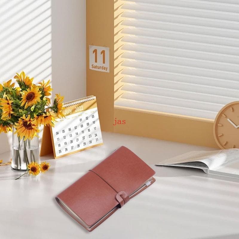 Modern Traveler Notebook Páginas Intercambiáveis PU Couro Diário Caderno Viagem Adequado Para Escritor