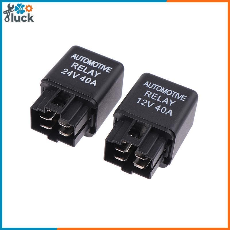LTBR 1Pc Relé De Carro 12V 24V 40A 40 AMP Automotivo Van Barco Bicicleta 4 Pinos SPST Alarme Peças Reposição Automóvel ~