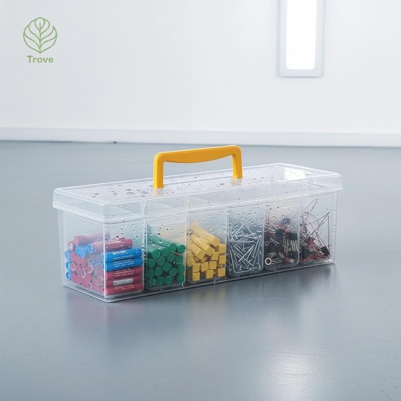 Trove 1/7pcs Conjunto De Caixa De Armazenamento De Peças De Ferramentas Organizador Multipartment , Classificação Para P