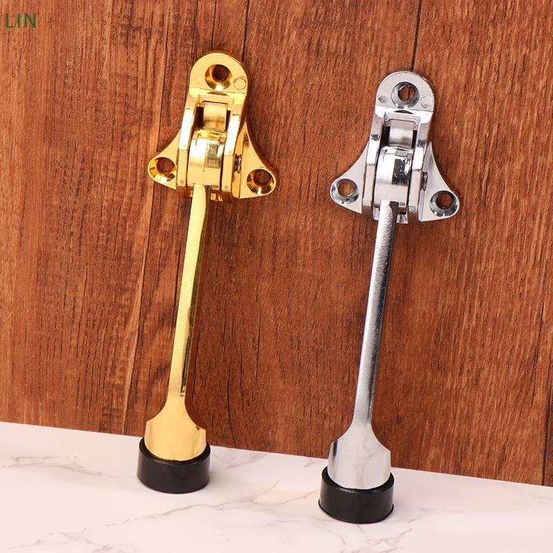 Doorstop Pedal À Prova De Vento Porta Rolha Titular Anti-Push Resistente Liga De Zinco Ângulo De Fechamento Ajustável Pa