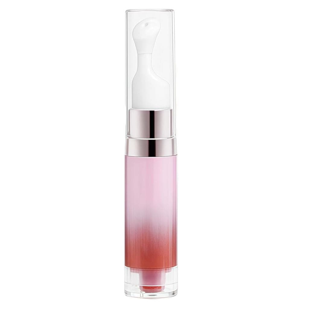 Sérum Labial Iluminador com Bomba a Vácuo - Hidratante Labial com Cor, com Manteiga de Karité e Sérum de Peptídeos, Cuid