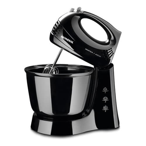 Batedeira Mondial Prática 400w - B-44-b Preto 127v