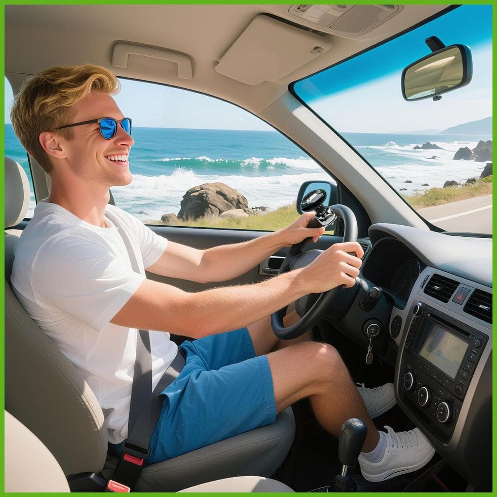 Botão Para Volante Acessórios Do Veículo Com Braçadeira Ajustável Cortador Girador Motoristas cupionbr
