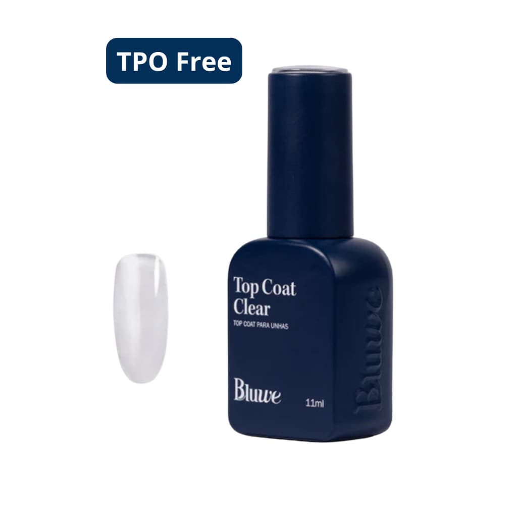 Top Coat Super Clear 11ml Free Livre de TPO - Bluwe