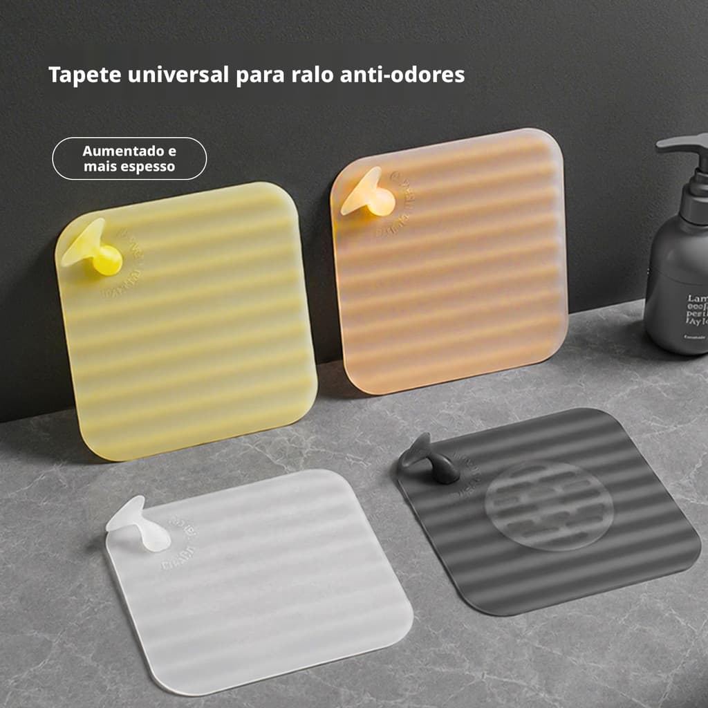 Tampa de ralo de piso anti-odor e anti-insetos para cozinha, ralo de piso anti-odor para esgoto de banheiro, eliminador