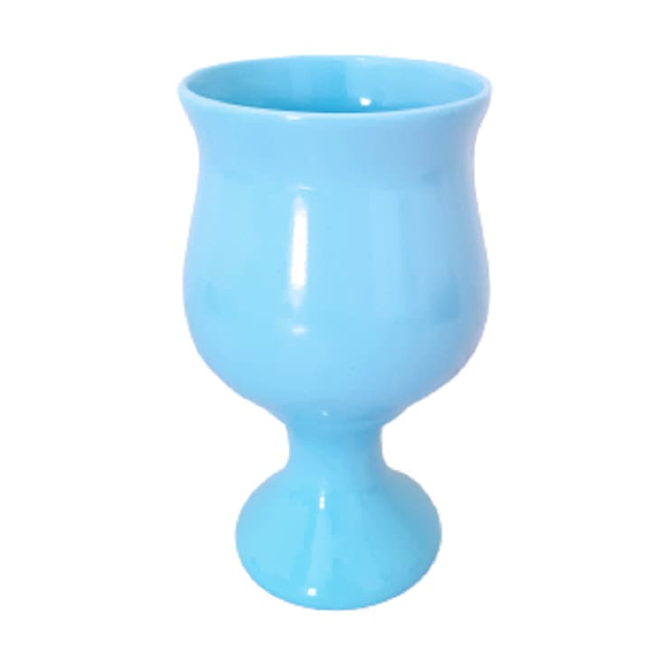 Vaso Jarro de Cerâmica Decorativo 23cm Decoração Festa Casa Mesa Aparador