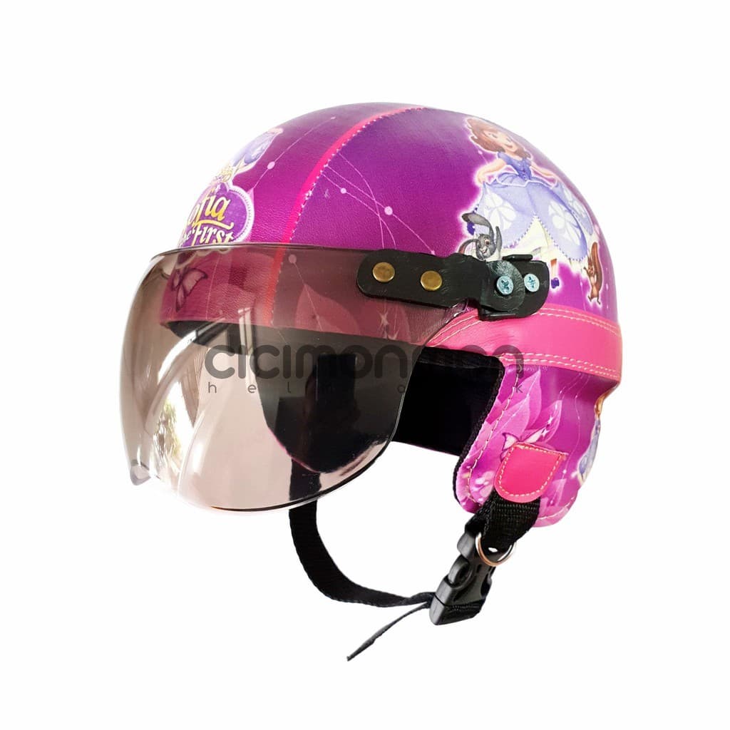 Capacete Infantil Retrô Especial Com , O Primeiro Personagem