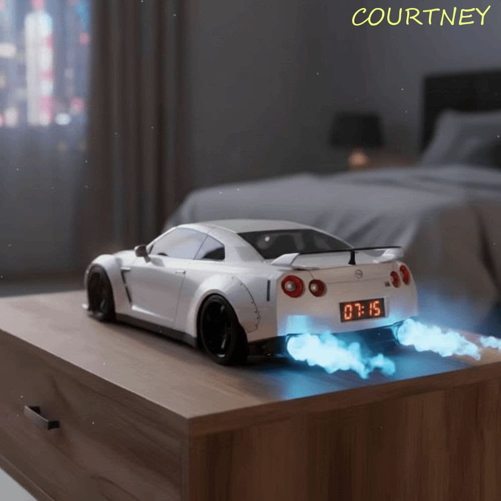 COURTNEY Hypercar Despertador , Apenas Função Design Criativo Relógio De Carro Esportivo , Formato