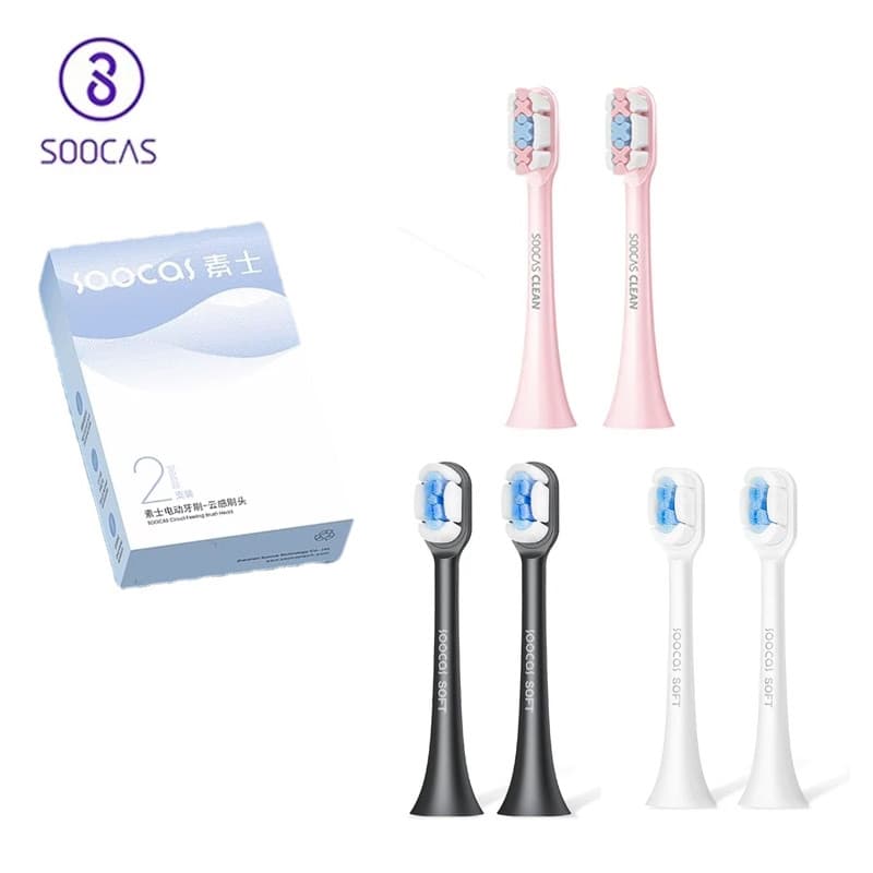 SOOCAS Sonic Cabeças De Escova De Dentes Elétrica Substituição X1 X3 X3U X5