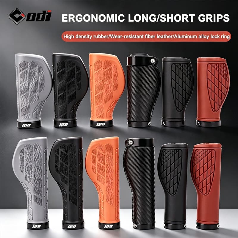 ODI Punho De Borracha Para Guidão , Ergonômico , Antiderrapante , Resistente Ao Desgaste , Durável , Peças De Ciclismo