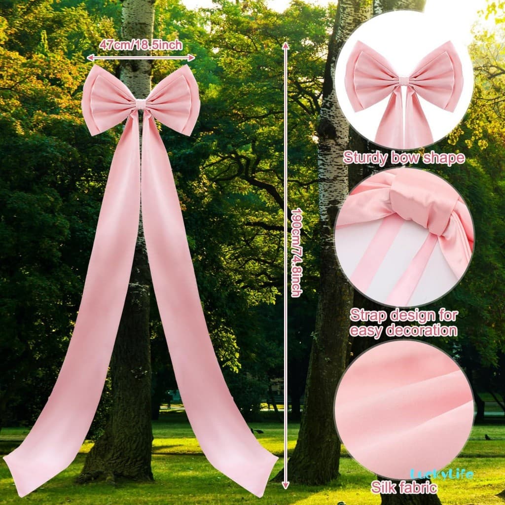 Arco Gigante Decoração Grande Coquette Fita Arcos Para Casamento Noivado Festa De Aniversário Pano De Fundo Da Parede