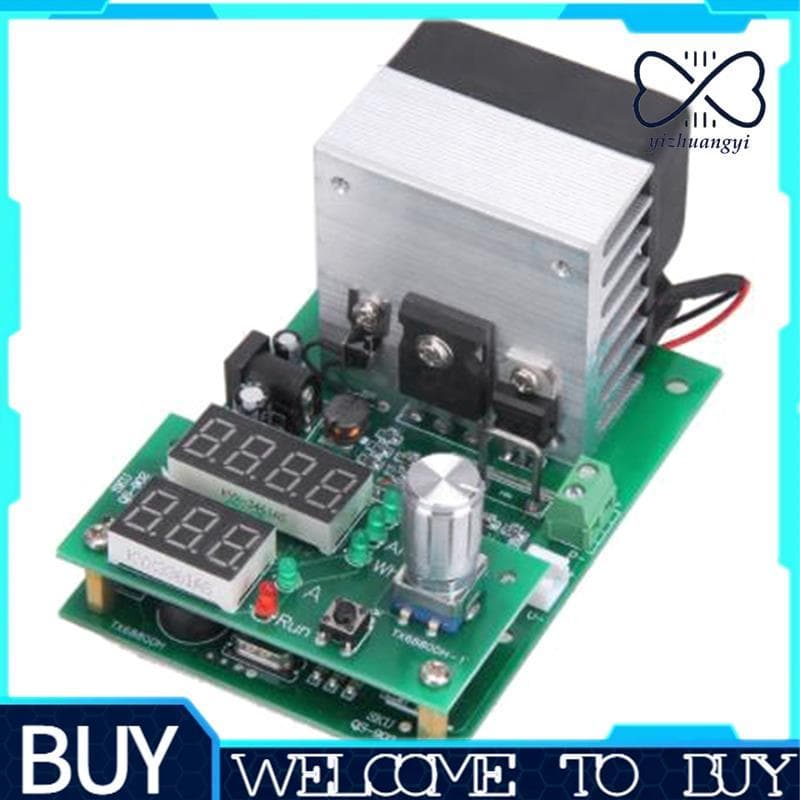 Descarga De Carga Eletrônica De Corrente Constante Multifuncional 60W 30V 18650 12V 24V Peça Do Testador De Bateria
