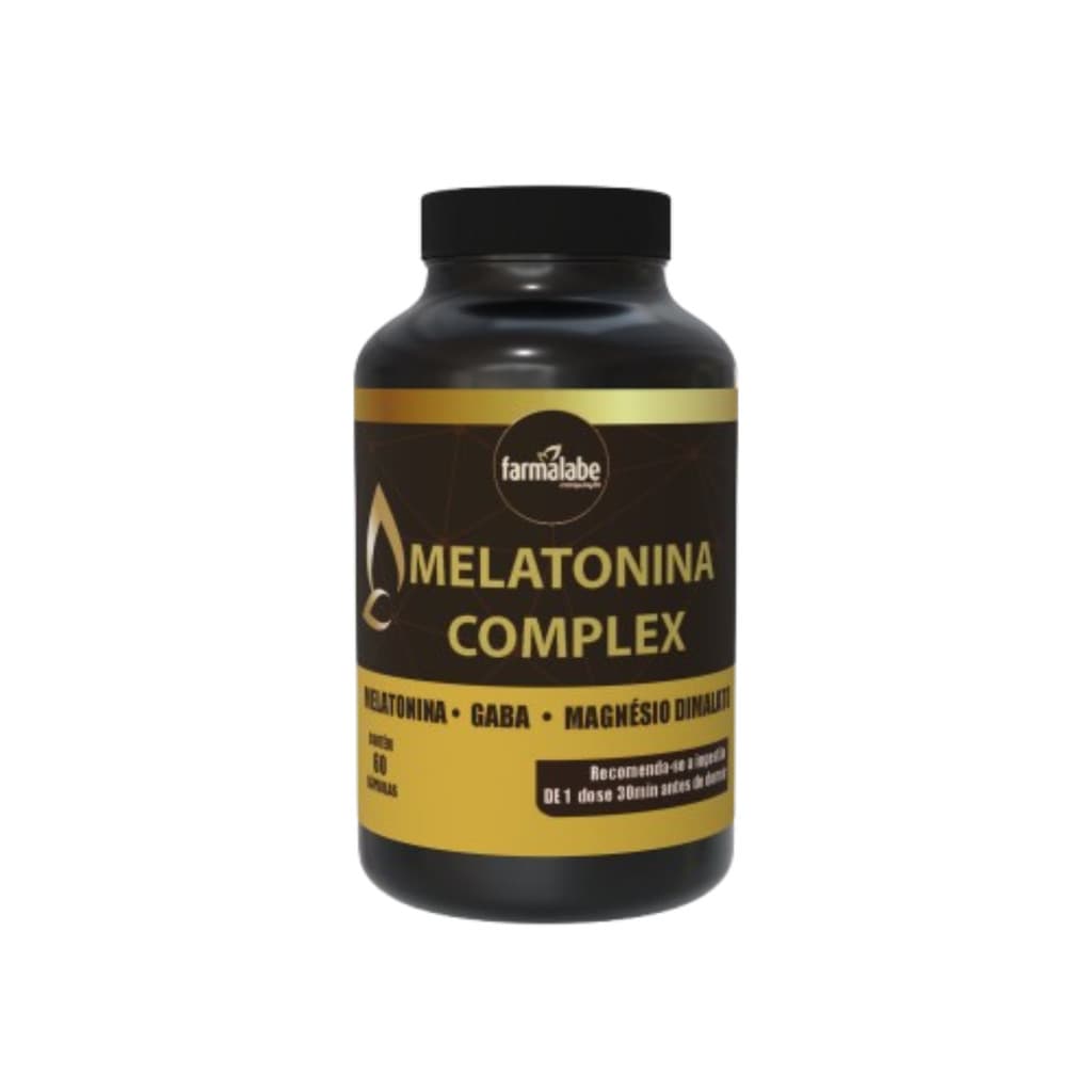 MELATONINA+GABA+MAGNESIO COMPLEX - 60 CÁPS