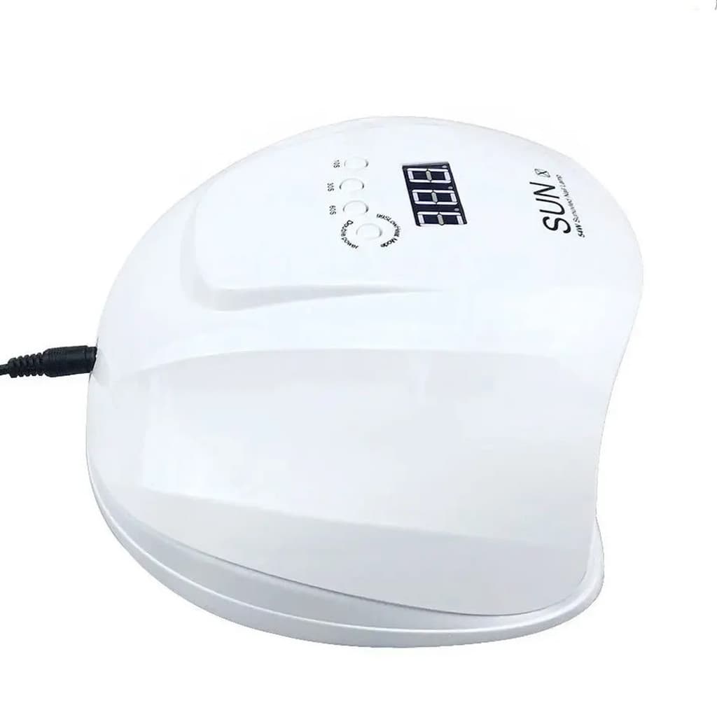 Cabine Unha 54W Uv 36 Leds Sun X Unhas Fibra Acrigel Postiça Esmaltaçao Manicure Profissional Salao Beleza