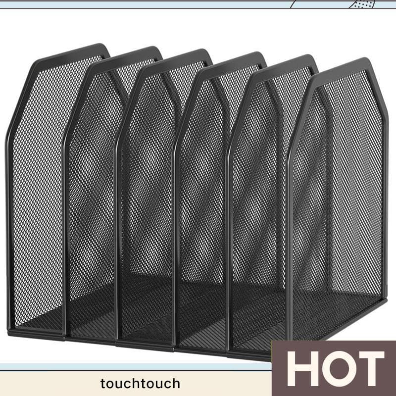 Suporte De Arquivo Para Casa Organizador Classificador De Arquivos Malha Vertical De Mesa Seções touchtouch1 . br
