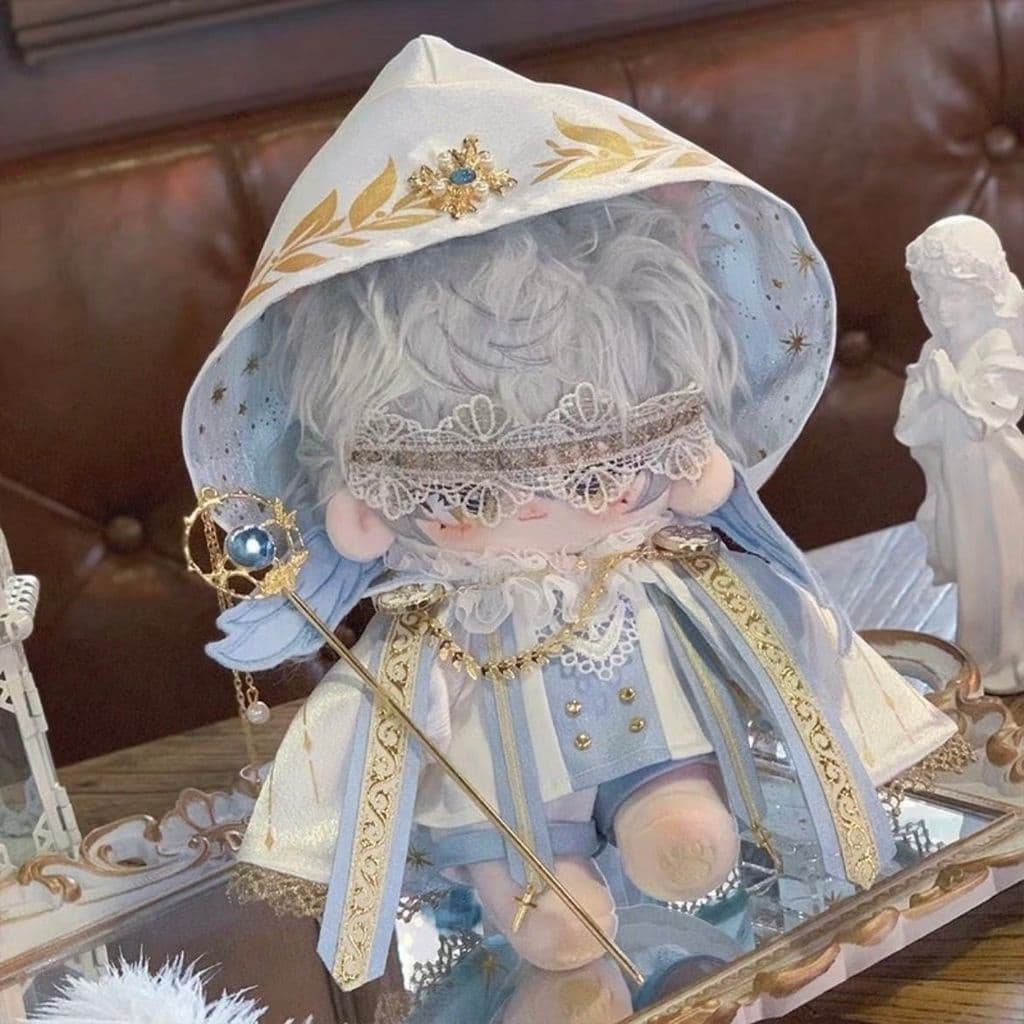 20cm roupas de bebê boneca de algodão não atributo estilo lindo roupas de bebê bonito boneca terno vestir-se manto