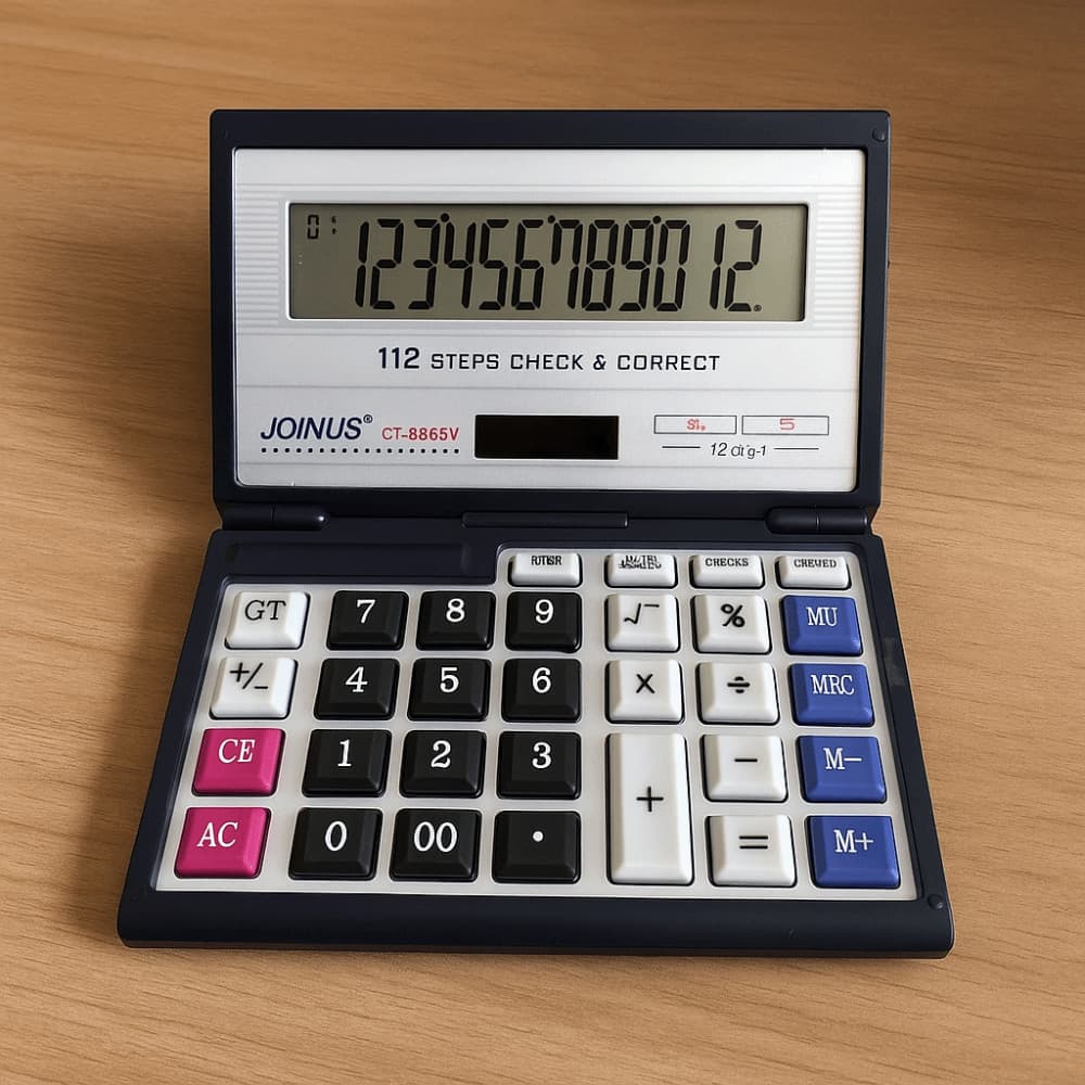 Calculadora Dobrável , Solar Multifuncional De Escritório Financeiro De Tela Grande