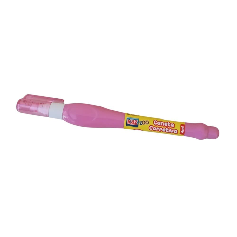 Caneta Corretiva Com Tampa 4 ml Corretivo Escolar 0.7mm