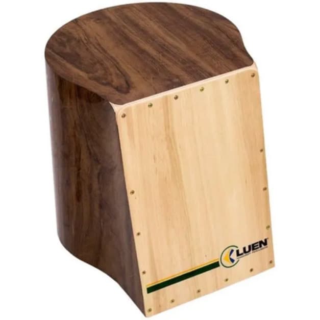 Cajon Jumbo Drum Imbuia Eletroacústico 2 Mics 2 Saídas XLR Modelo 47009