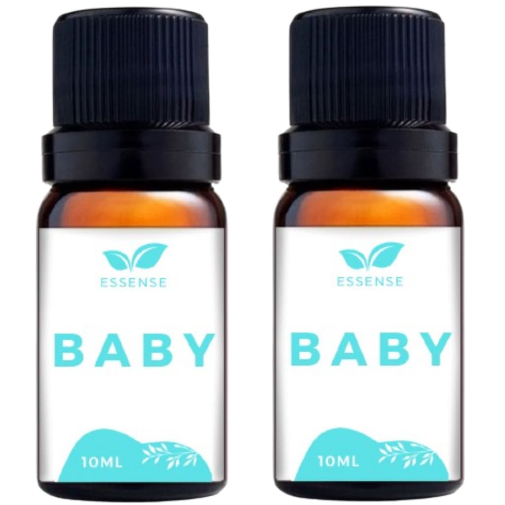 2 Essências de Baby 10ml Aromatizador Umidificador Difusor Essência Bebê Mama Cheirinho de Neném