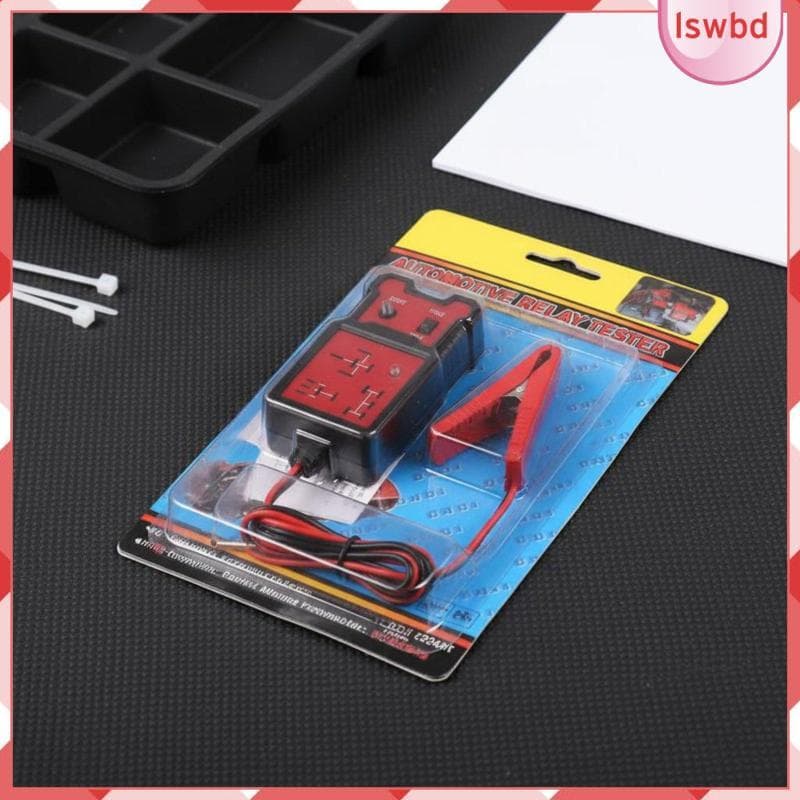 [Lswbd] Testador De Relé Automotivo LED Display Universal 12V 24V Ferramenta Assistente De Reparo De Carro