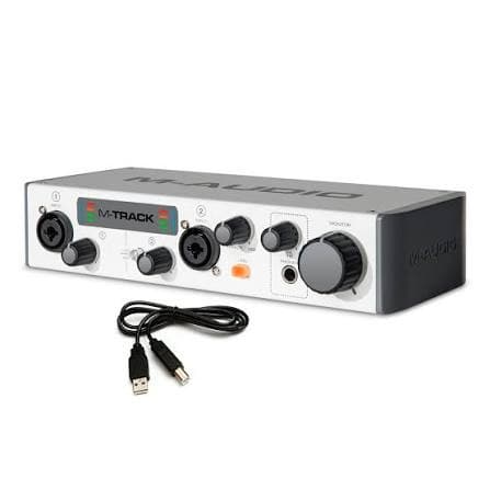 Interface De Audio M-Audio M-Track II 2 Canais USB