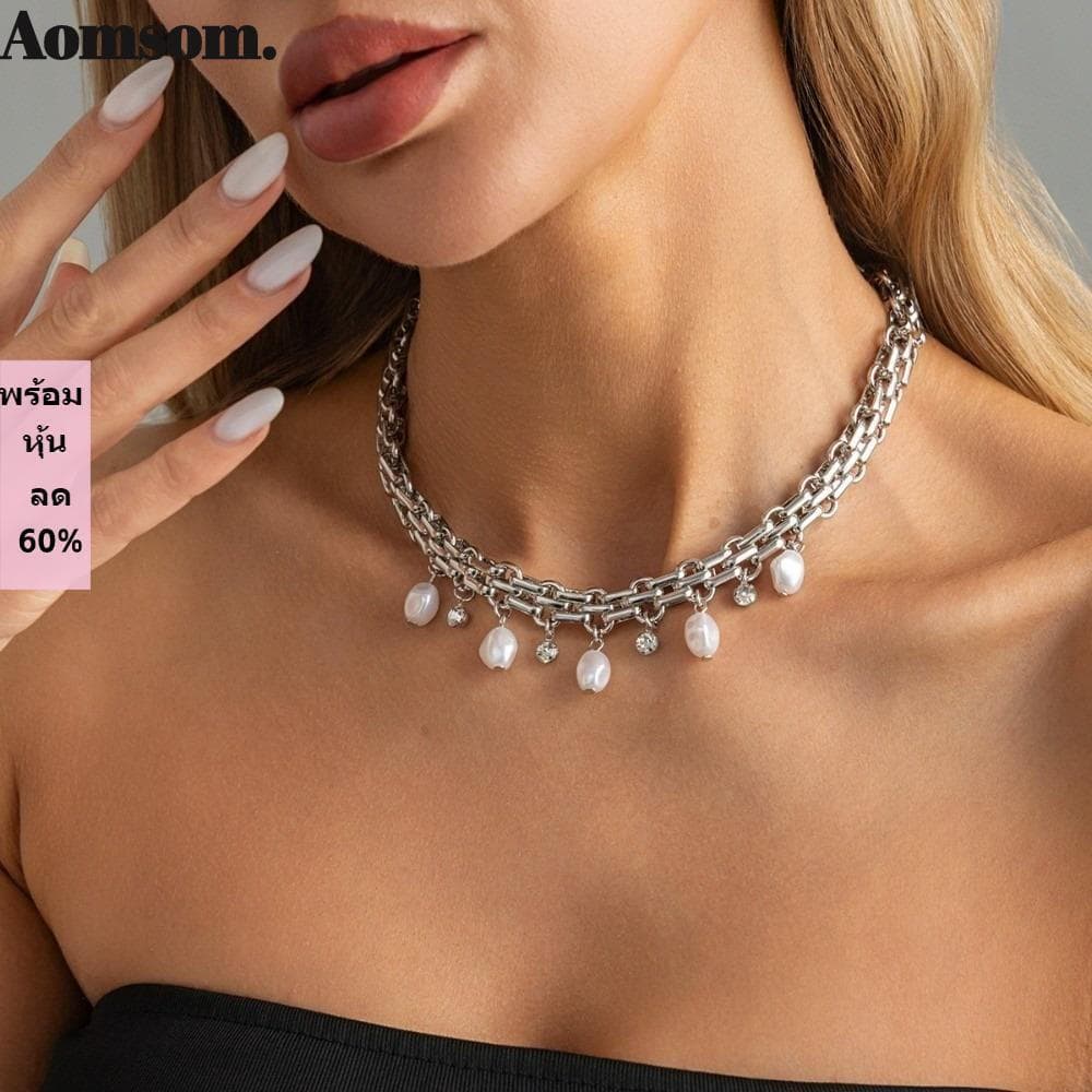 Colar Com Pingente De Coração AOMSOM , Gargantilha Borla De Metal Corrente Enrolada Em , Envoltória Y2K Rebite Designer