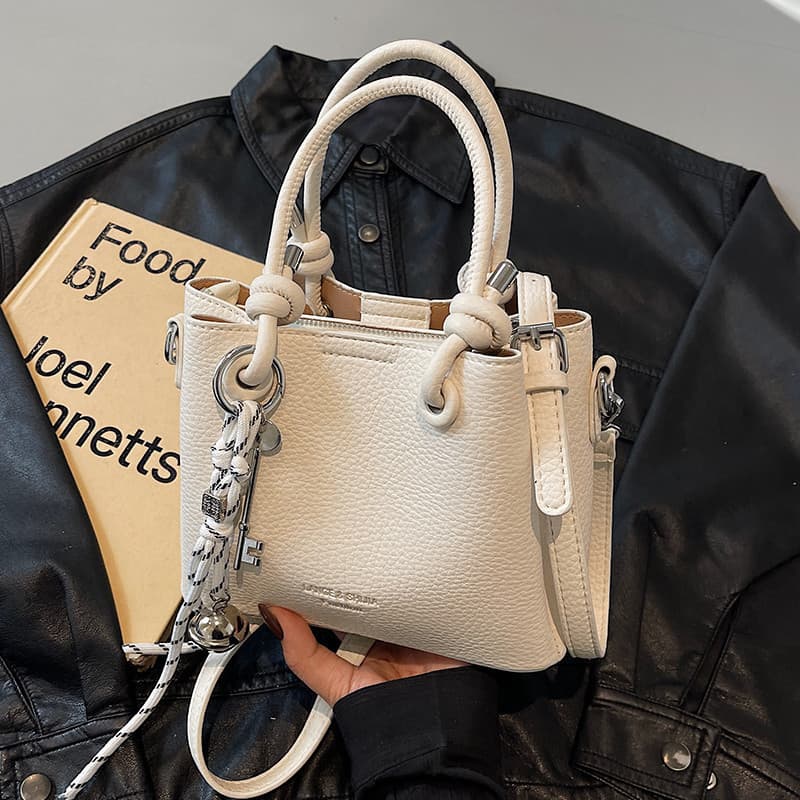 Bolsa Popular deste ano feminina 2025 novo estilo Casual bolsa All-Match High-End sentido mensageiro de um ombro B
