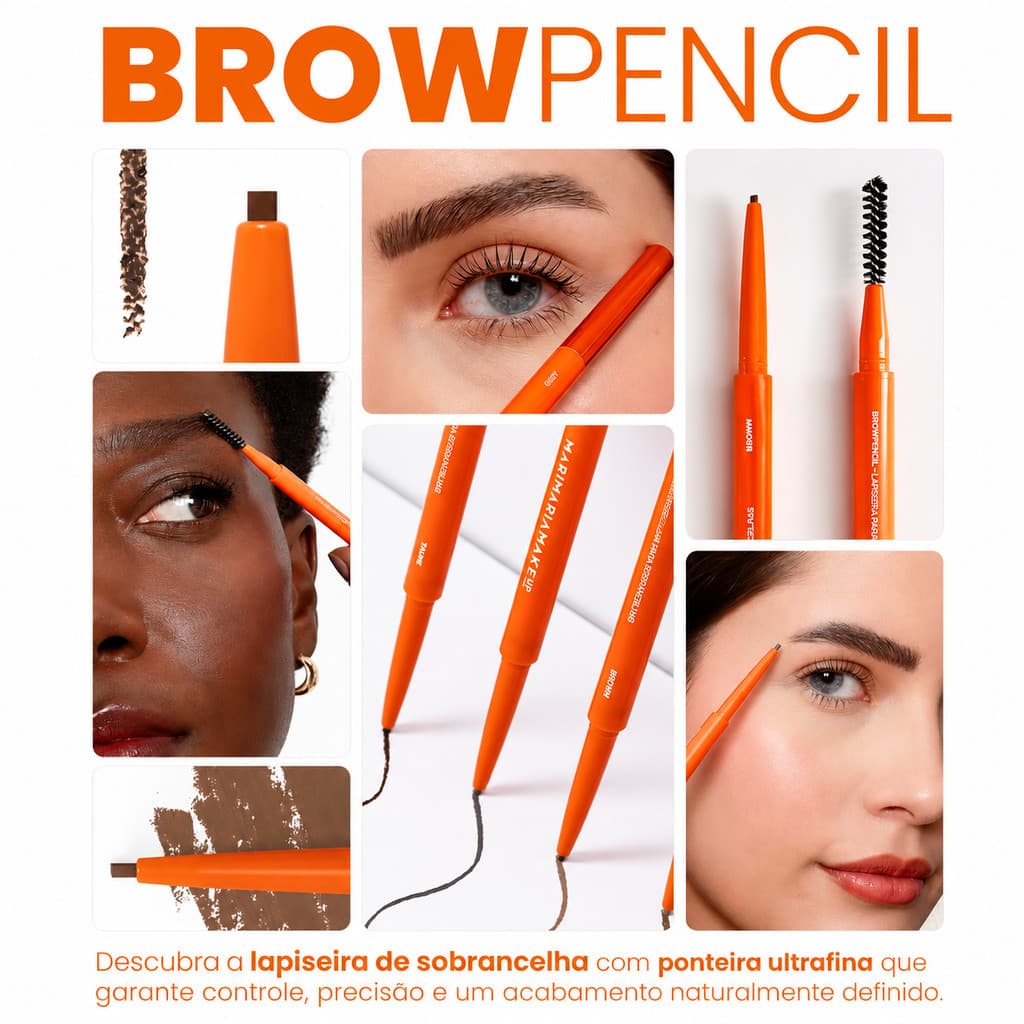 Lapiseira Brow Pencil Mari Maria Original | Sobrancelha Definida e Natural |