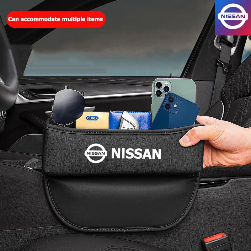 Caixa de Armazenamento Multifuncional para o Espaço entre os Assentos do Carro, Organizador à Prova de Vazamentos para C