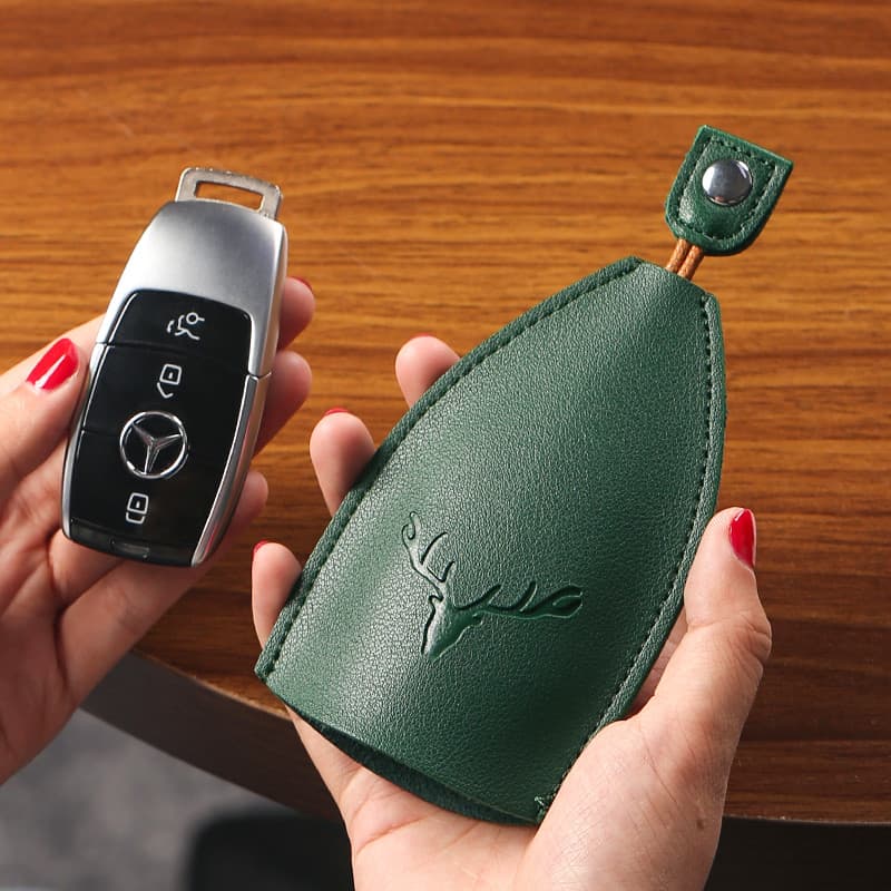 Caso chave do carro capa Pull-out bonito único 2021 novo estilo de armazenamento Universal pequeno Mini caso chave do ag