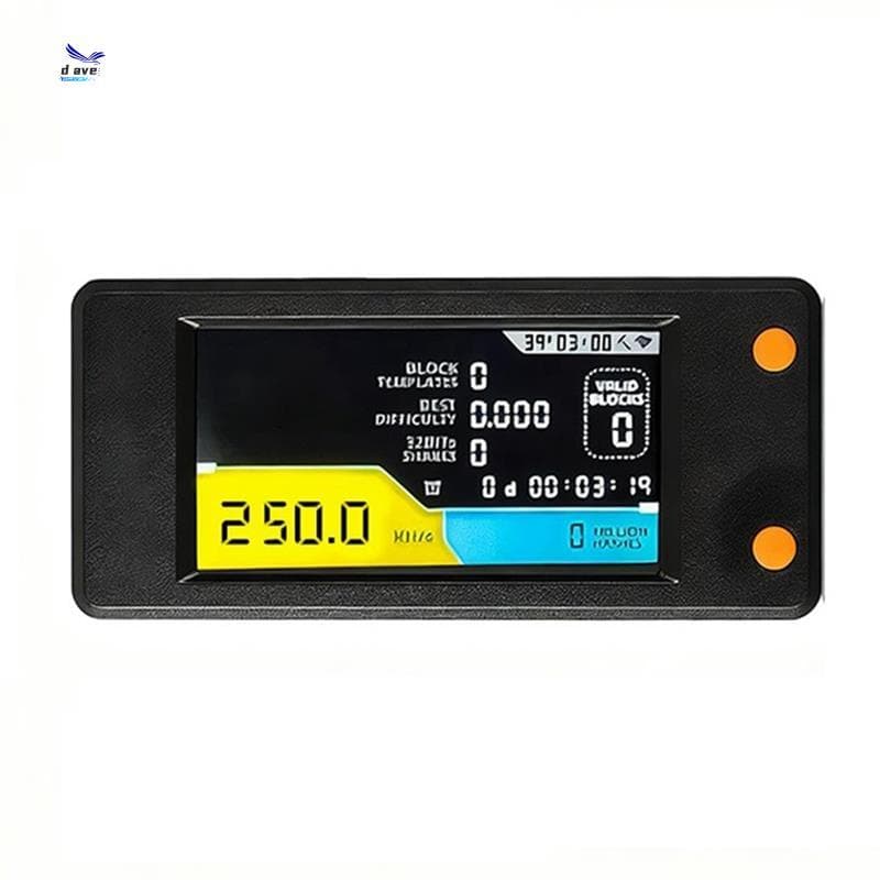 NerdminerV2 Pro 250KH/S BTC Solo Miner Bitcoin Crypto ASIC Mineração Mineiro Silencioso Com Display LCD
