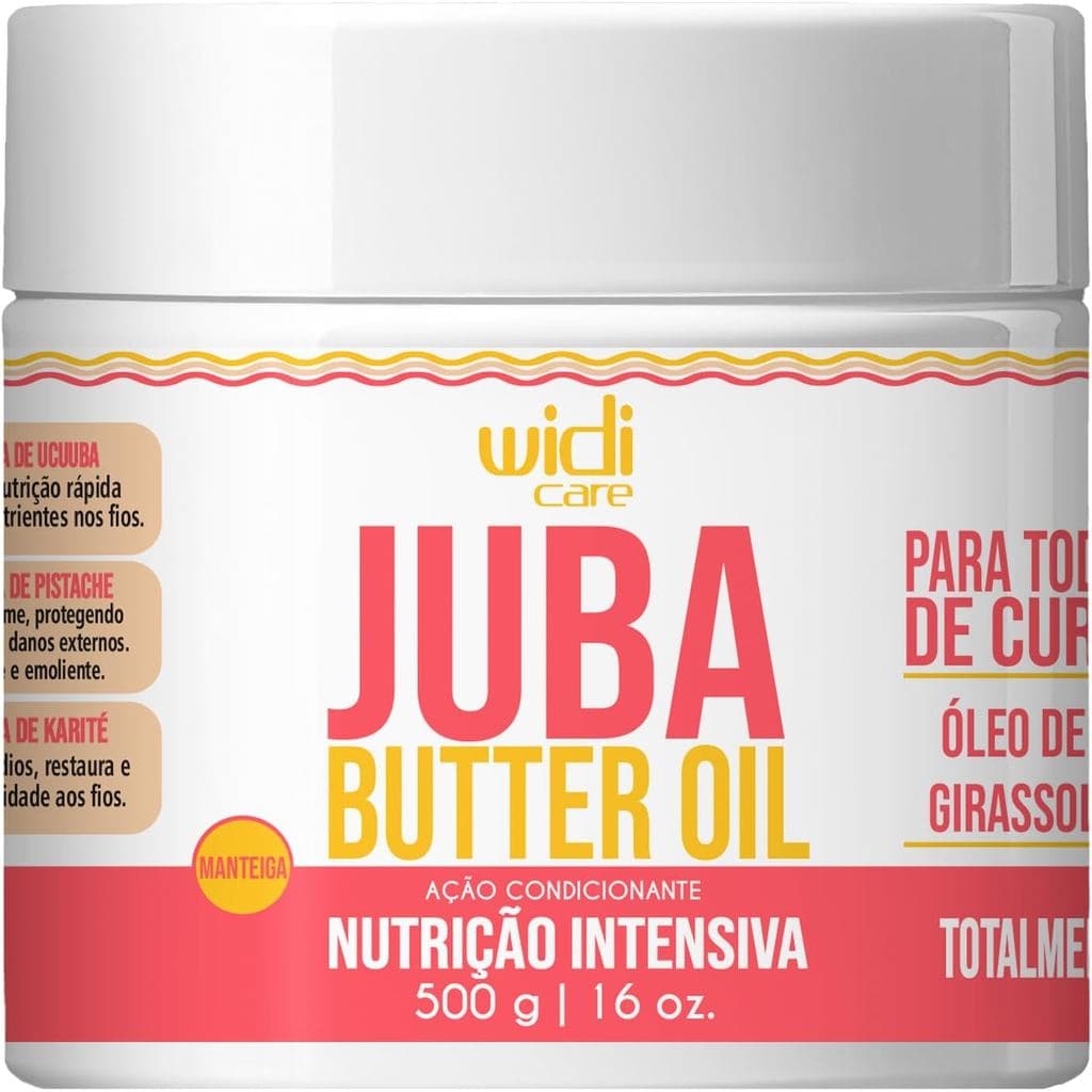 Manteiga Nutrição Intensiva - Widi Care Juba 500g