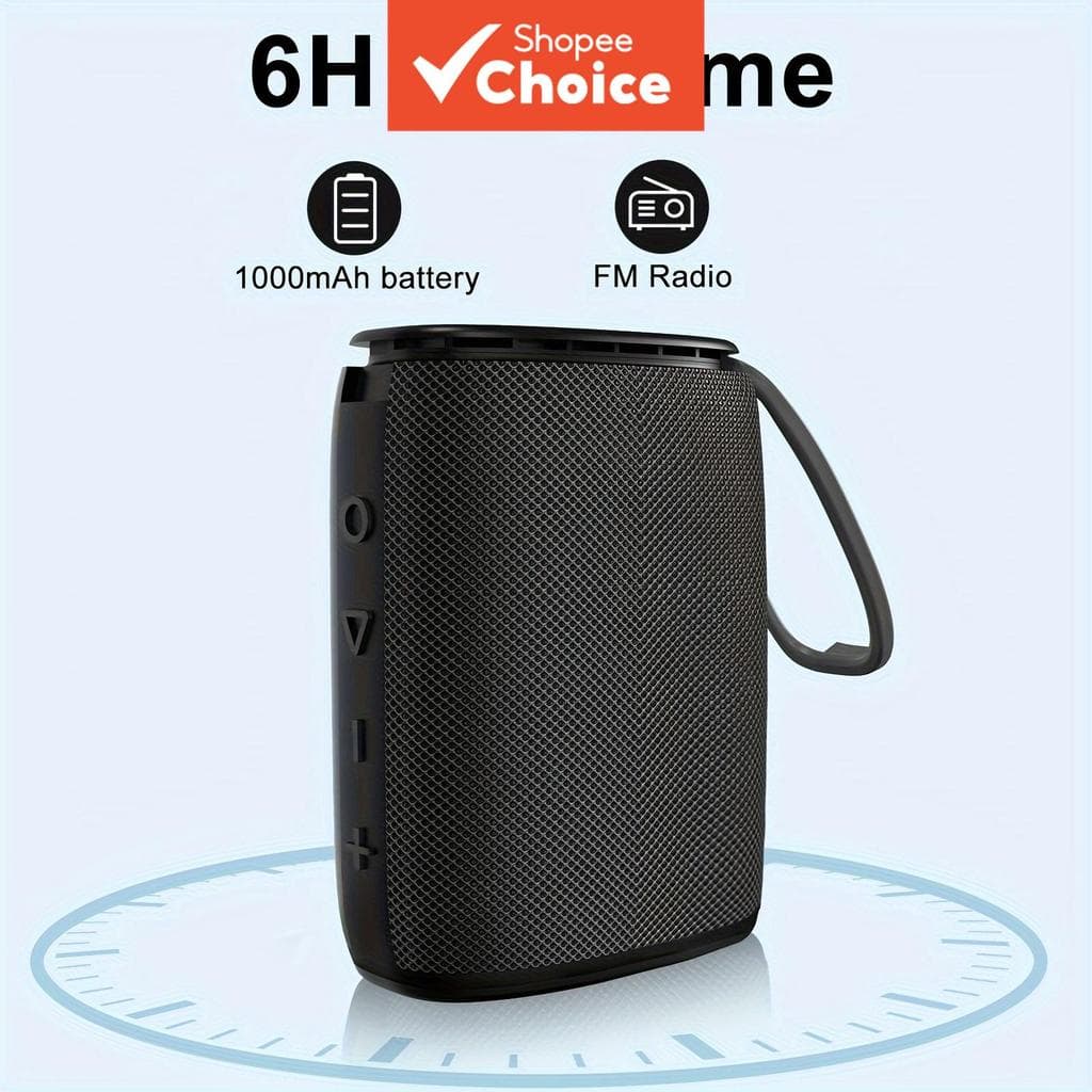Modelo Duplo, Caixa de Som Bluetooth à Prova d'Água, IPX7, Áudio Flutuante para Bicicleta & Mini Caixa de Som Sem Fio
