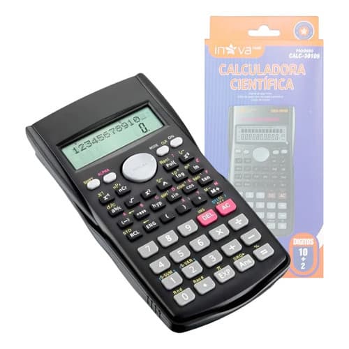 Calculadora Científica 240 Funções Com Capa 10+2 Digitos
