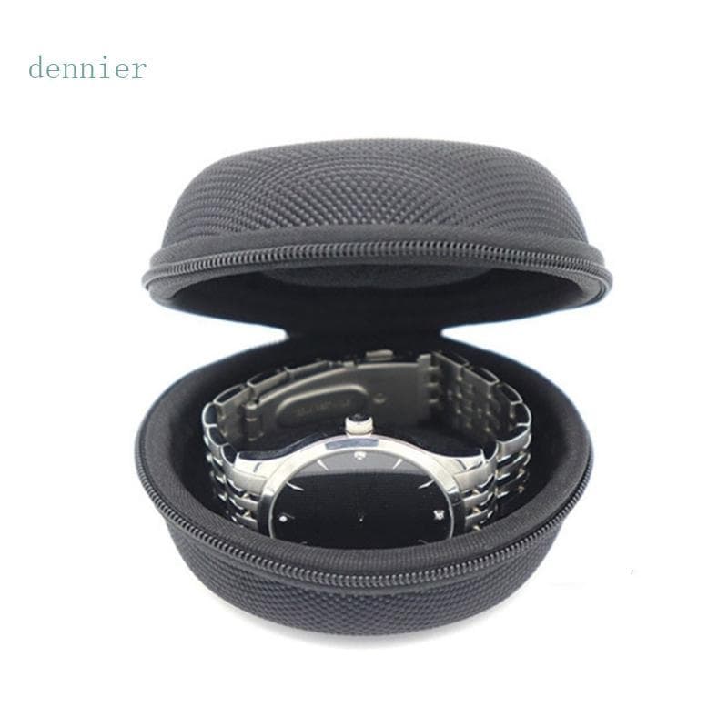 Den Anti Watch Travel Caso Armazenamento Moeda Bolsa Relógio Pulso Caixa