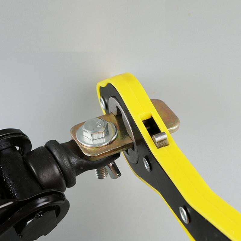 qo 1 Pçs Adaptador Carro Tesoura Chave De Catraca Garagem Pneu Roda Lug Lidar Com Ferramenta De Reparo Poupança De Traba