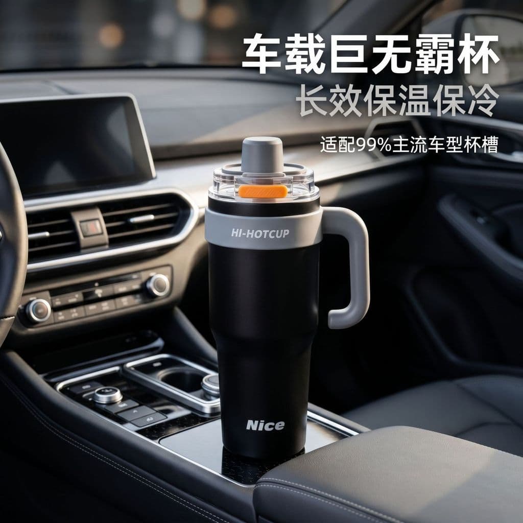 Copo térmico grande Mac de aço inoxidável 316, copo de água de grande capacidade para manter o frio, copo para manter o