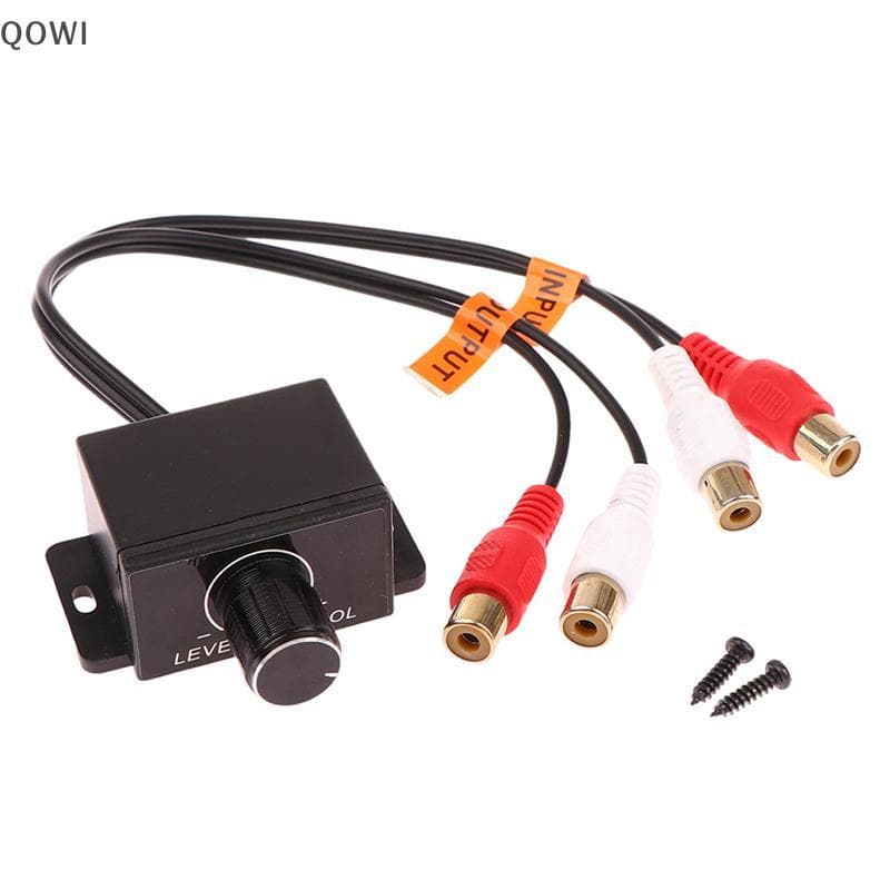 qo Novo Amplificador De Carro Regulador De Volume Alto-Falante Controlador Baixo Áudio Do Ajustador Som Subwoofer br