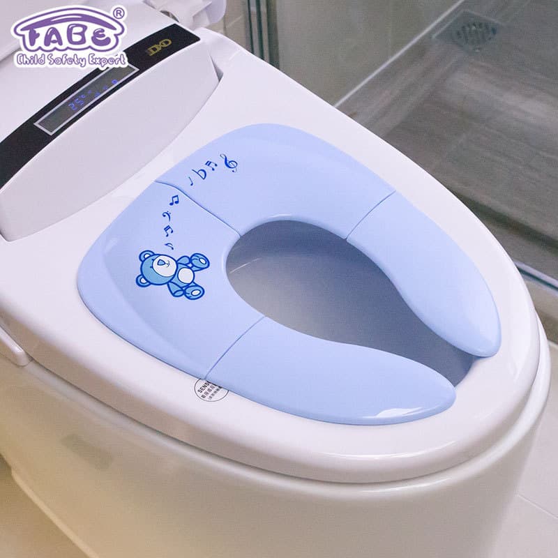 🔥 Assento de Vaso Sanitário Infantil Portátil 🔥 Auxilia no Desfralde e Autonomia Fácil de Instalar e Remover Base Anti