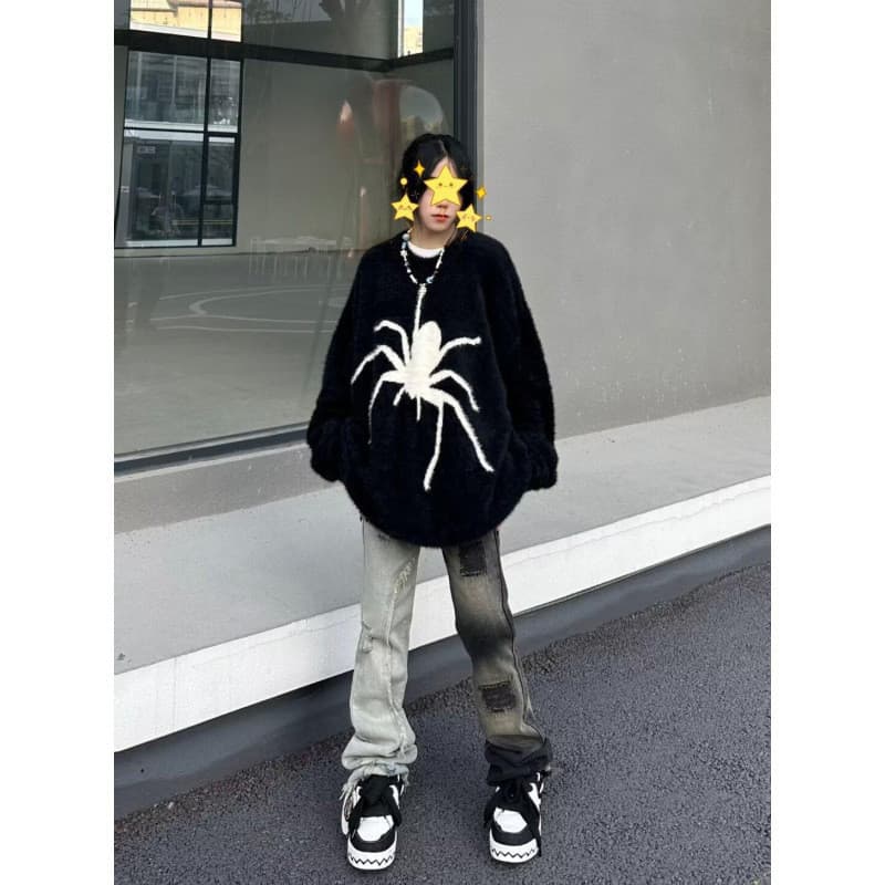 Estilo Hong Kong na moda masculina verão novo estilo 2025 carta única Jeans Hip Hop ins na moda High Street na moda rufi