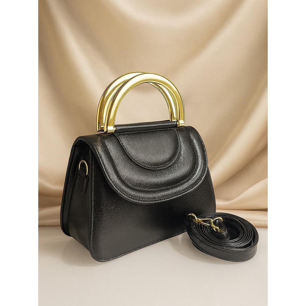 Bolsa Feminina Julia Elegante Com Alca Ferragem Plastico E Alca Transversal Ajustavel