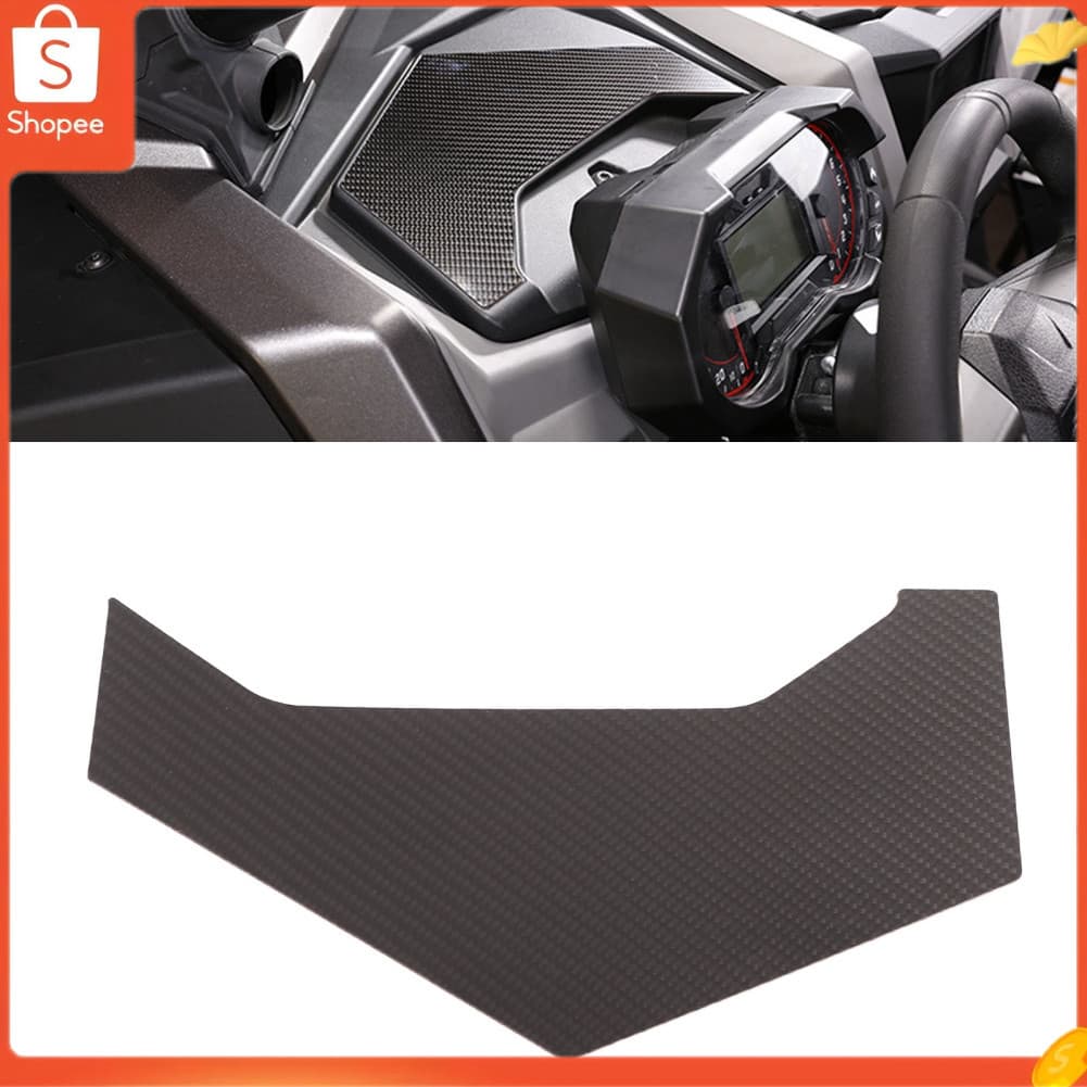 Hap UTV Dashboard Trim Fibra de carbono Leve Substituição de superfície lisa para Polaris RZR PRO XP 2021+