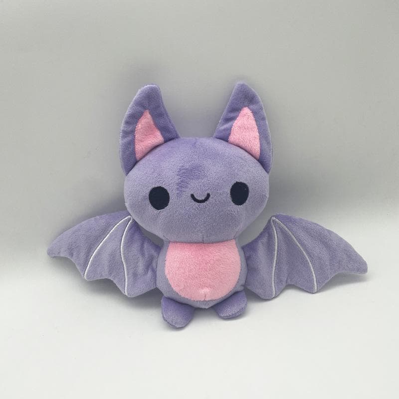 Halloween Plushies Mini Lavanda Sonolento Morcego Brinquedos De Pelúcia Bonito Dos Desenhos Animados Travesseiro Criança