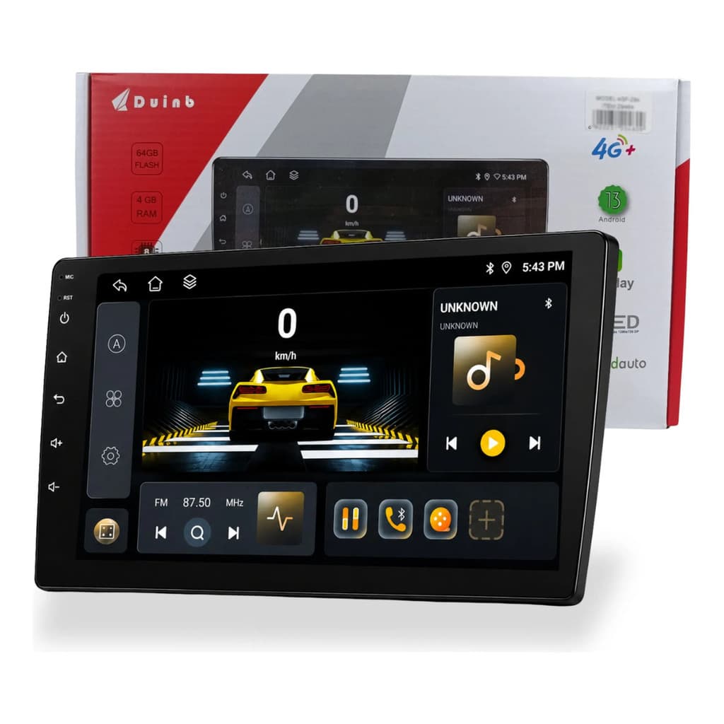 Central Multimídia 9  4ram 64gb Carplay Android Auto Qled