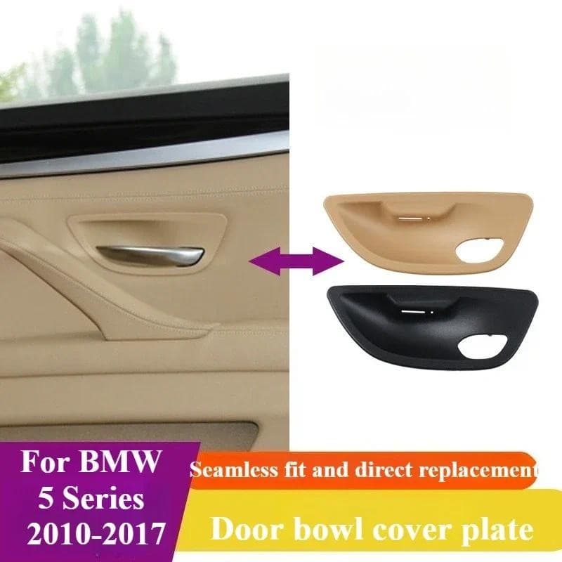 Para BMW F10 F11 F18 5Series 2010 – 2017 Porta Interna Puxar Alça Tigela Guarnição Capa Substituição Interior 520i 525i