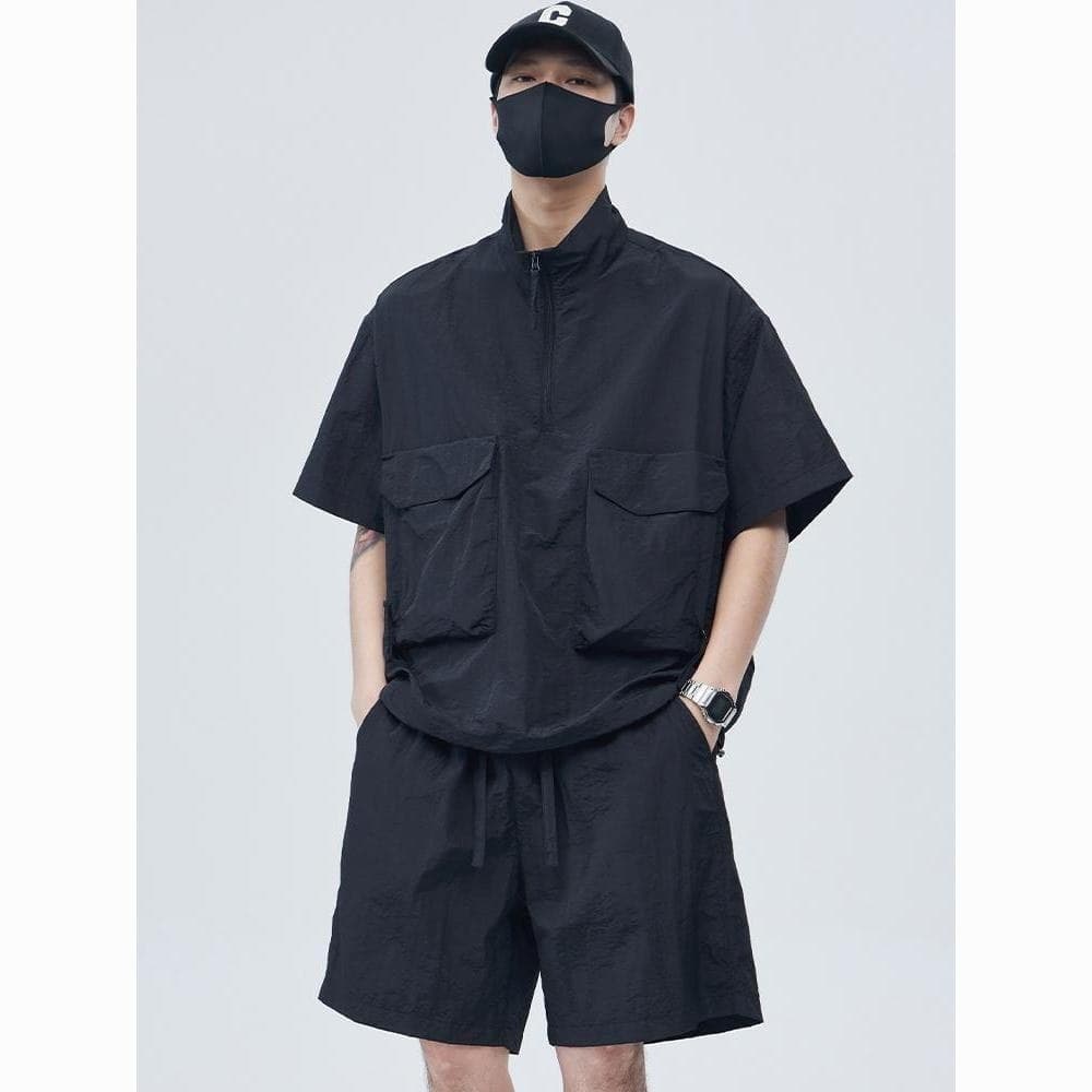 Terno esportivo Casual masculino Plus Size 150kg usa um conjunto completo jovem americano bonito